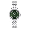 Tissot Stainless Steel Le Locle Ladies 29mm with Green Dial and Diamonds