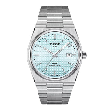 Tissot PRX Powermatic 80 with 40mm Ice Blue Dial