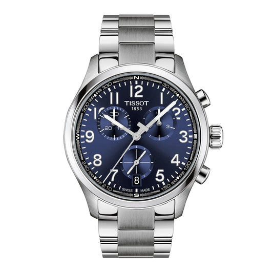 Tissot Chrono L with 42mm Chronograph Dark Blue Dial