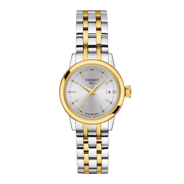 Tissot Stainless Steel Two-Tone Classic Dream 28mm Ladies Watch