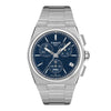 Tissot PRX Stainless Steel Watch with 41mm Dark Blue Dial