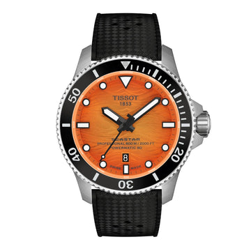 Tissot Seastar 2000 Professional with 44mm Orange Dial