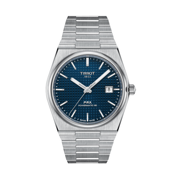 Tissot PRX 40mm dark Blue Dial Powermatic 80