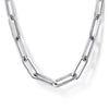 Gabriel & Co. Sterling Silver 18 Inch Paperclip Chain