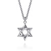Gabriel & Co. Sterling Silver Star of David Pendant
