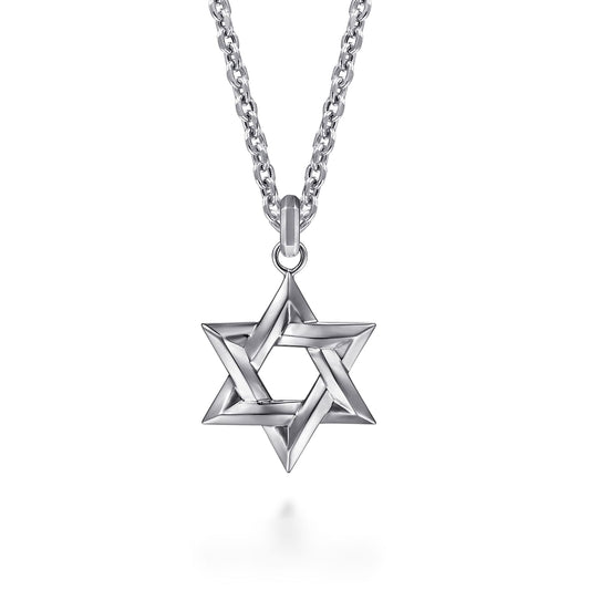 Gabriel & Co. Sterling Silver Star of David Pendant