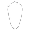 Gabriel & Co, Sterling Silver 22" Link Chain
