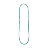 Lagos Malachite & Sterling Silver Station Necklace