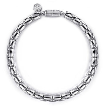Gabriel & Co. Sterling Silver Tubular Chain Bracelet