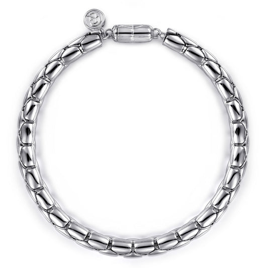 Gabriel & Co. Sterling Silver Tubular Chain Bracelet