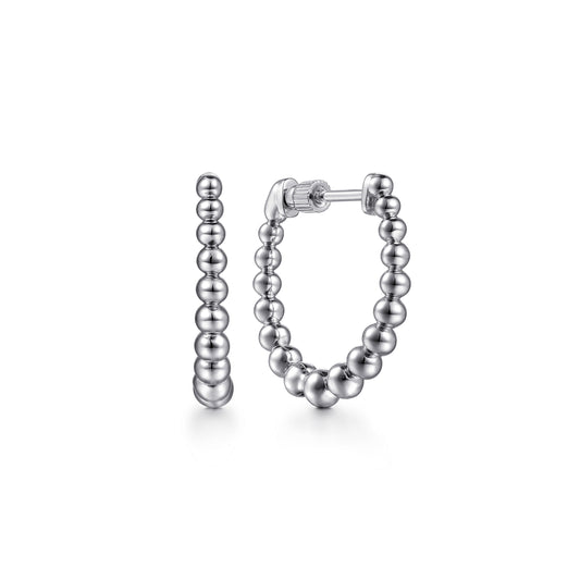 Gabriel & Co Sterling Silver Bujukan Classic Hoops 20mm