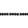 Gabriel & Co. Sterling Silver & Black Titanium Bead Bracelet