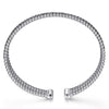 Gabriel & Co. Sterling Silver Black Spinel Bujukan Cuff