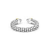 Lagos Two-Tone Mini Versa Stacking Ring
