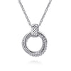Gabriel & Co. Bujukan Two-Tone Interlocking Pendant Necklace
