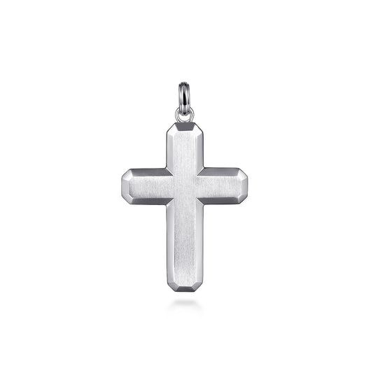 Gabriel & Co. Sterling Silver Geometric Cross