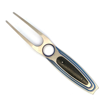 William Henry "Hirono" Titanium with Carbon Fiber Golf Divot
