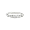 14K White Gold 13-Stone Lab Grown Diamond Anniversary Band