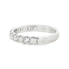 14K White Gold  3/4 Carat Lab Grown Diamond Anniversary Band