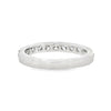 14K White Gold  3/4 Carat Lab Grown Diamond Anniversary Band