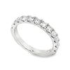 14K White Gold 1 Carat Lab Grown Diamond Anniversary Band