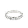 14K White Gold 1 Carat Lab Grown Diamond Anniversary Band