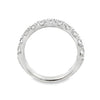 14K White Gold 11-Stone Lab Grown Diamond Anniversary Band