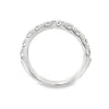 14K White Gold 10-Stone Lab Grown Diamond Anniversary Band
