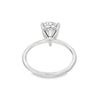 14K White Gold 2-Carat Pear Lab Grown Diamond Engagement Ring