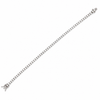 14K White Gold 4-Carat Lab Grown Diamond Tennis Bracelet