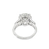 Estate Platinum 3-Stone Ring