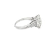Estate Platinum 3-Stone Ring