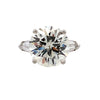 Estate Platinum 3-Stone Ring