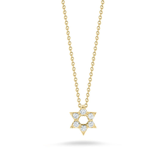 Roberto Coin 18K Yellow Gold Tiny Treasures Star of David Pendant