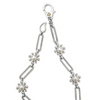 Lagos Sterling Silver Luna Fleur Pearl Link Bracelet