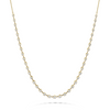 Memoire 18K Yellow Gold Diamond Station Necklace