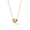 Hearts On Fire 18K Yellow Gold Inside Out Rondel Diamond Pendant