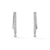 Hearts On Fire 18K White Gold Inside Out Diamond Flip Earrings