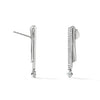 Hearts On Fire 18K White Gold Inside Out Diamond Flip Earrings