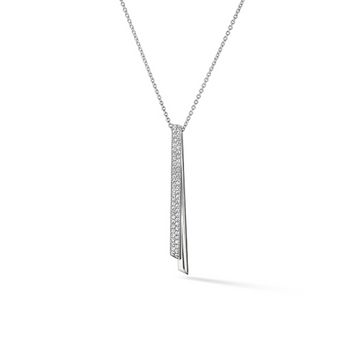 Hearts On Fire 18K White Gold Inside Out Diamond Flip Pendant