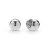 Lagos Sterling Silver Caviar Bubbly Round Huggies