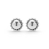 Lagos Sterling Silver Caviar Bubbly Round Omega-Back Earrings
