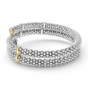 Lagos Sterling Silver & 18K Signature Caviar Versa Wrap Bracelet