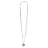 Lagos Sterling Silver Signature Caviar Heart Pendant