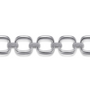 Gabriel & Co. Sterling Silver Pave Bujukan & Cushion Link Bracelet