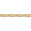 Gabriel & Co. 14K Yellow Gold Bujukan & Paperclip Link Bracelet