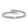 Lagos Sterling Silver Embrace "X" Station Versa Bypass Bracelet