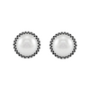 Lagos Sterling Silver Luna Pearl Studs