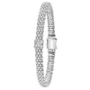 Lagos Sterling Silver Single Station "X" Diamond 6mm Bracelet