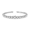 Lagos Sterling Graduated Bead Cuff Bracelet